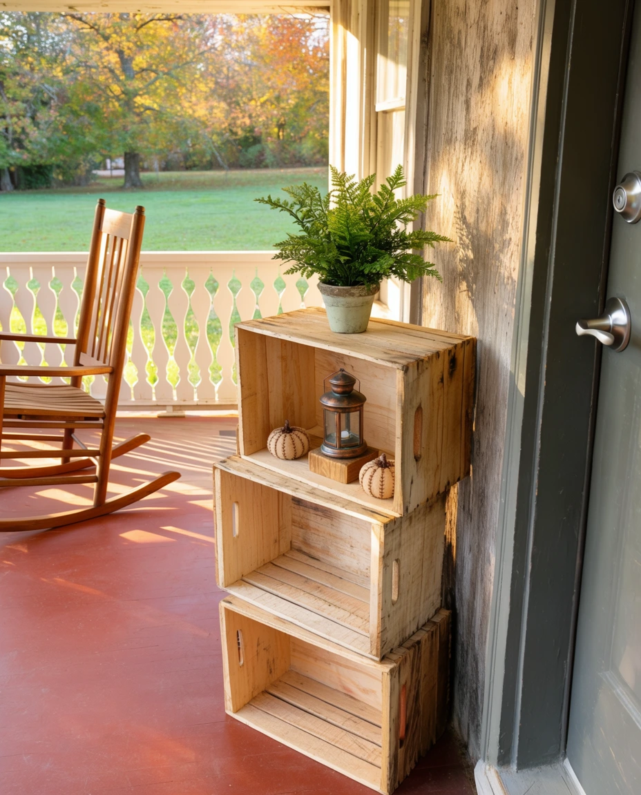 Simple Wooden Crate Stack 2