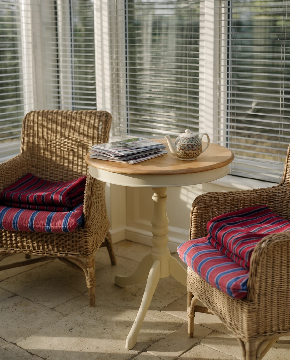 Sunroom Reading Nook 1