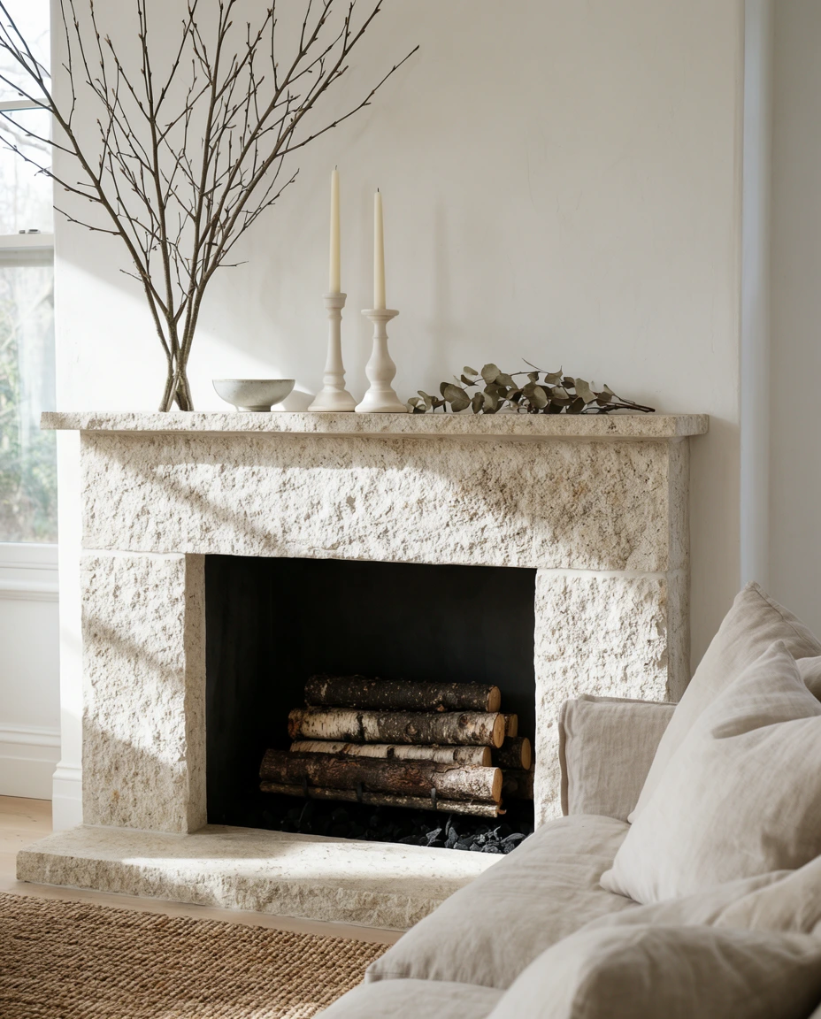 The Quiet Neutral Mantel 1