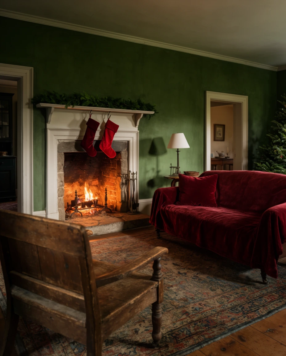 Traditional Red and Green Reimagined 2