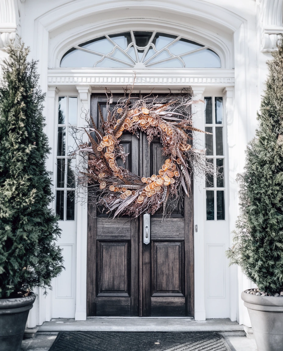 Unique Wreaths for a Bold Entrance 1