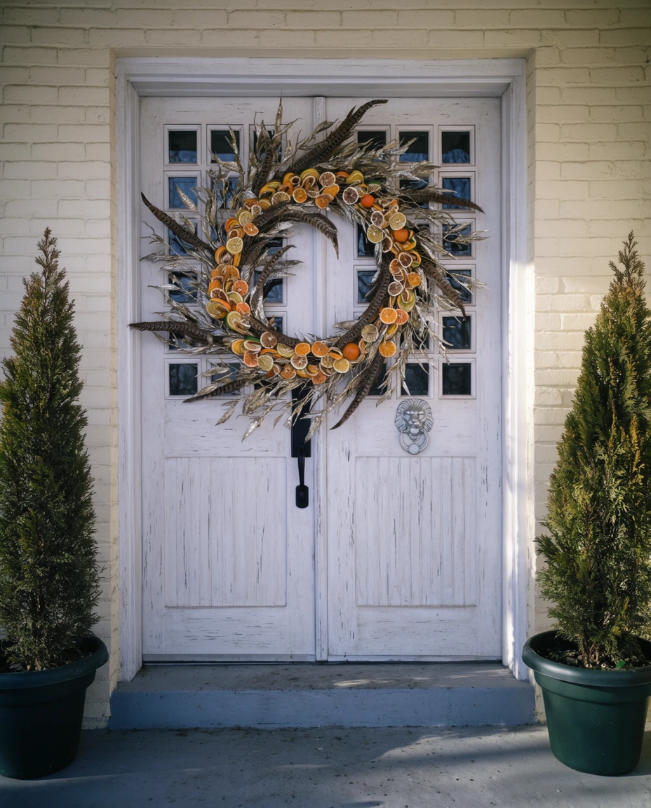 Unique Wreaths for a Bold Entrance 2
