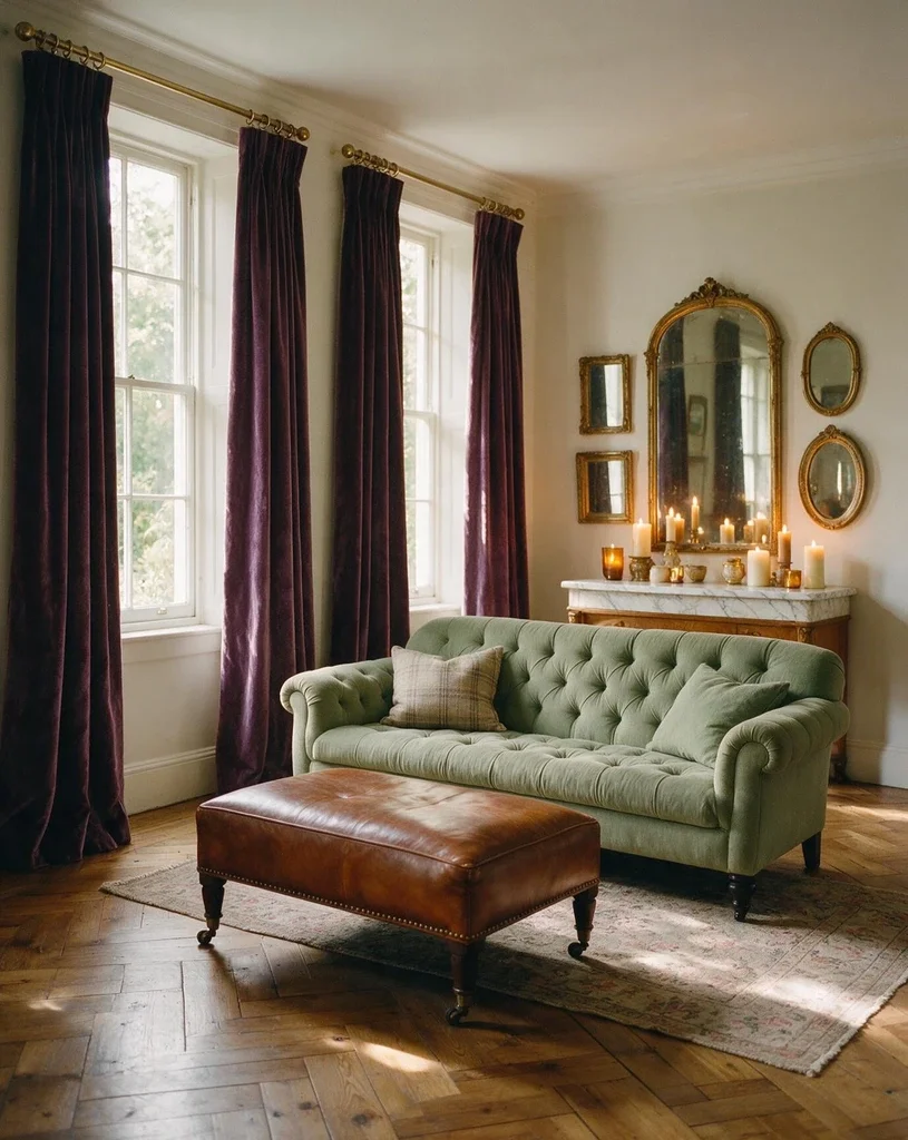 Velvet Drapes and Antique Mirrors 2