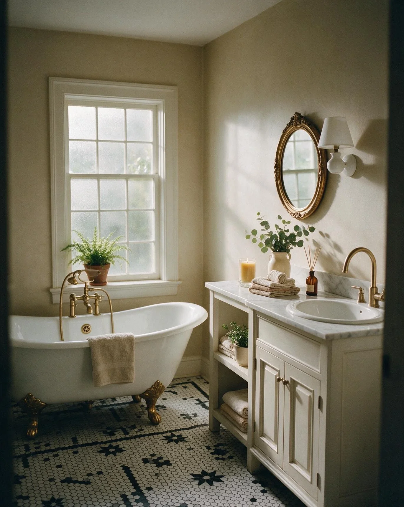 Vintage Charm in the Bathroom 1