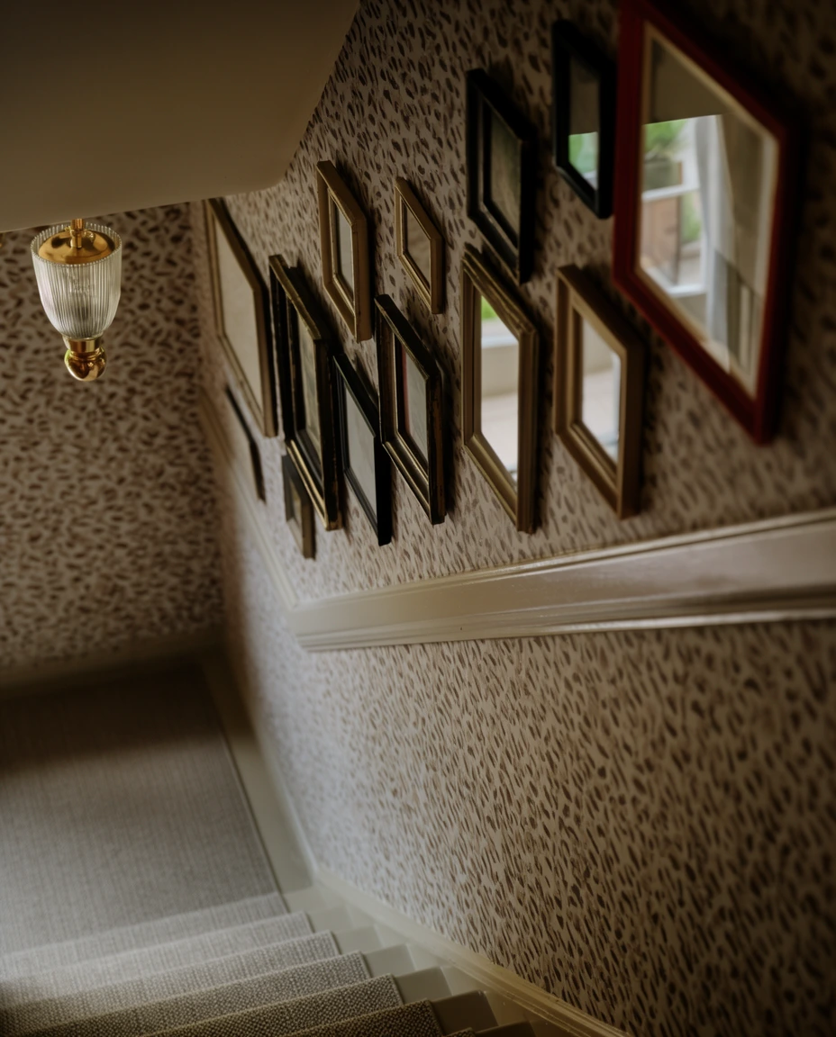 Vintage Frames for a Hallway Wall 2