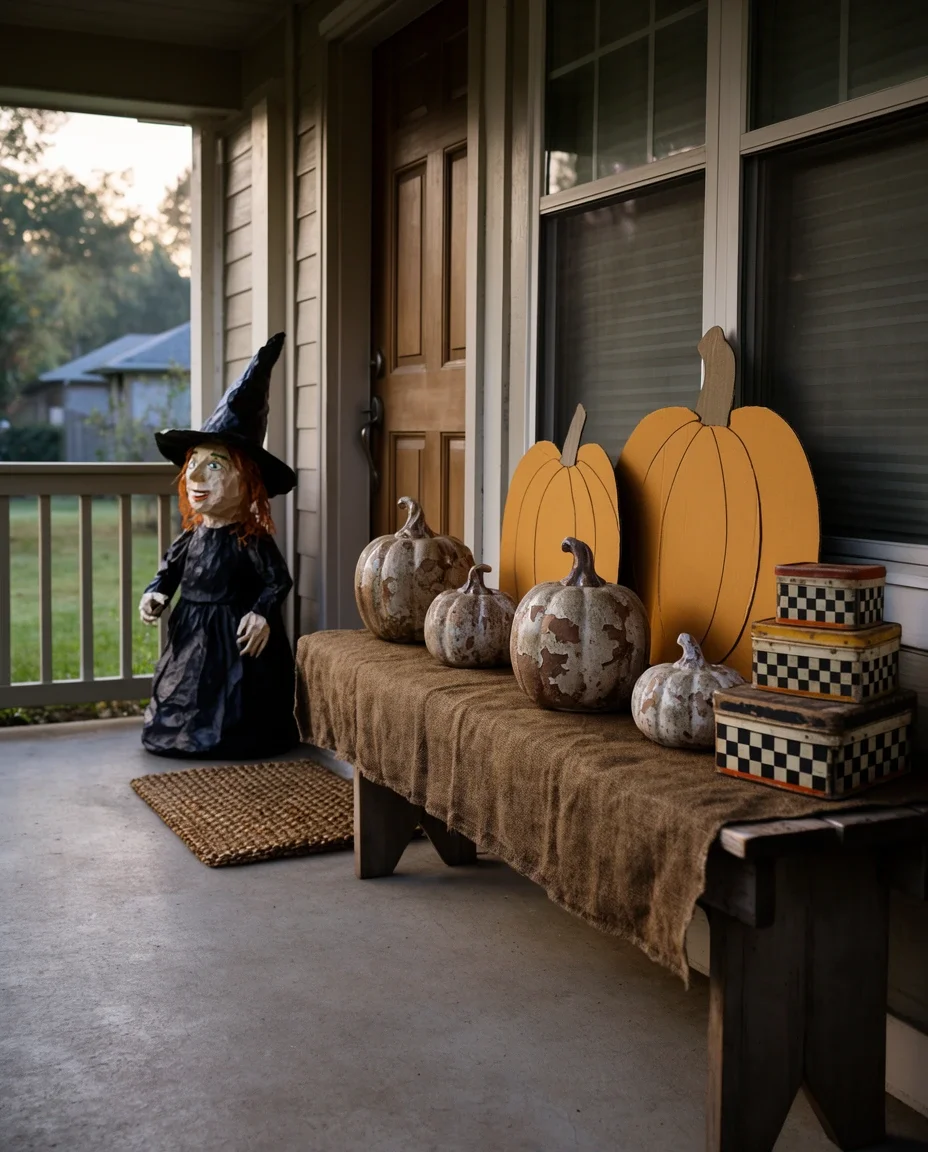 Vintage Halloween Charm for the Porch 1