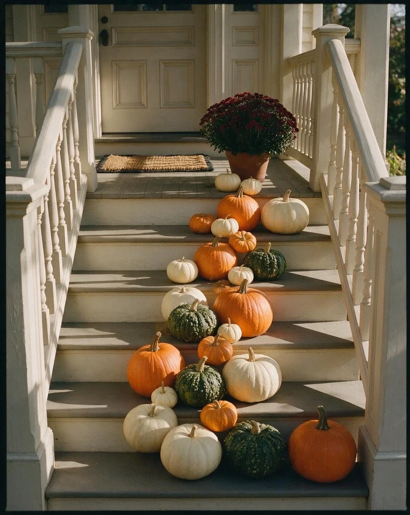Vintage Pumpkin Trail for the Steps 2