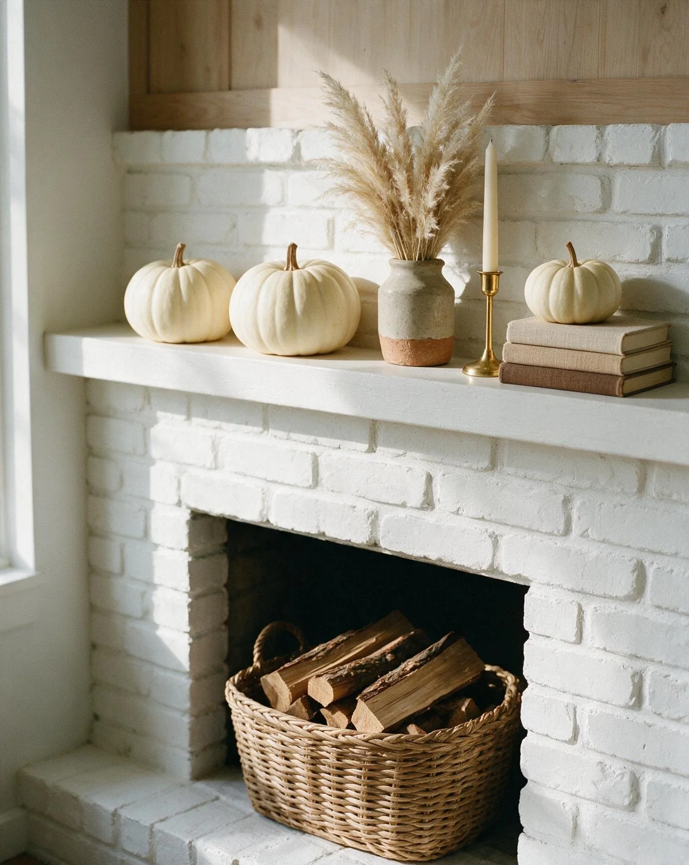 Warm Neutral Mantle Styling 2