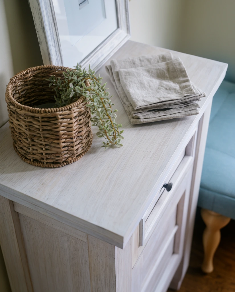 White Washed Wood Accents 2