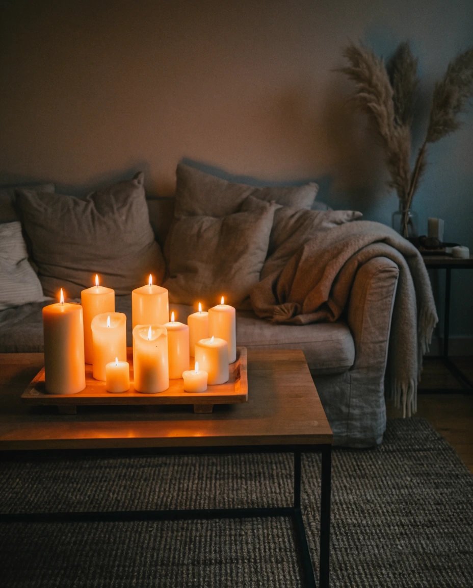 Candlelight in the Living Room 2