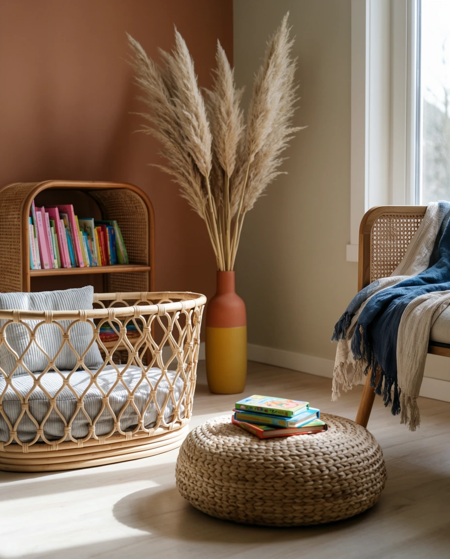 A Boho Nursery Corner 1