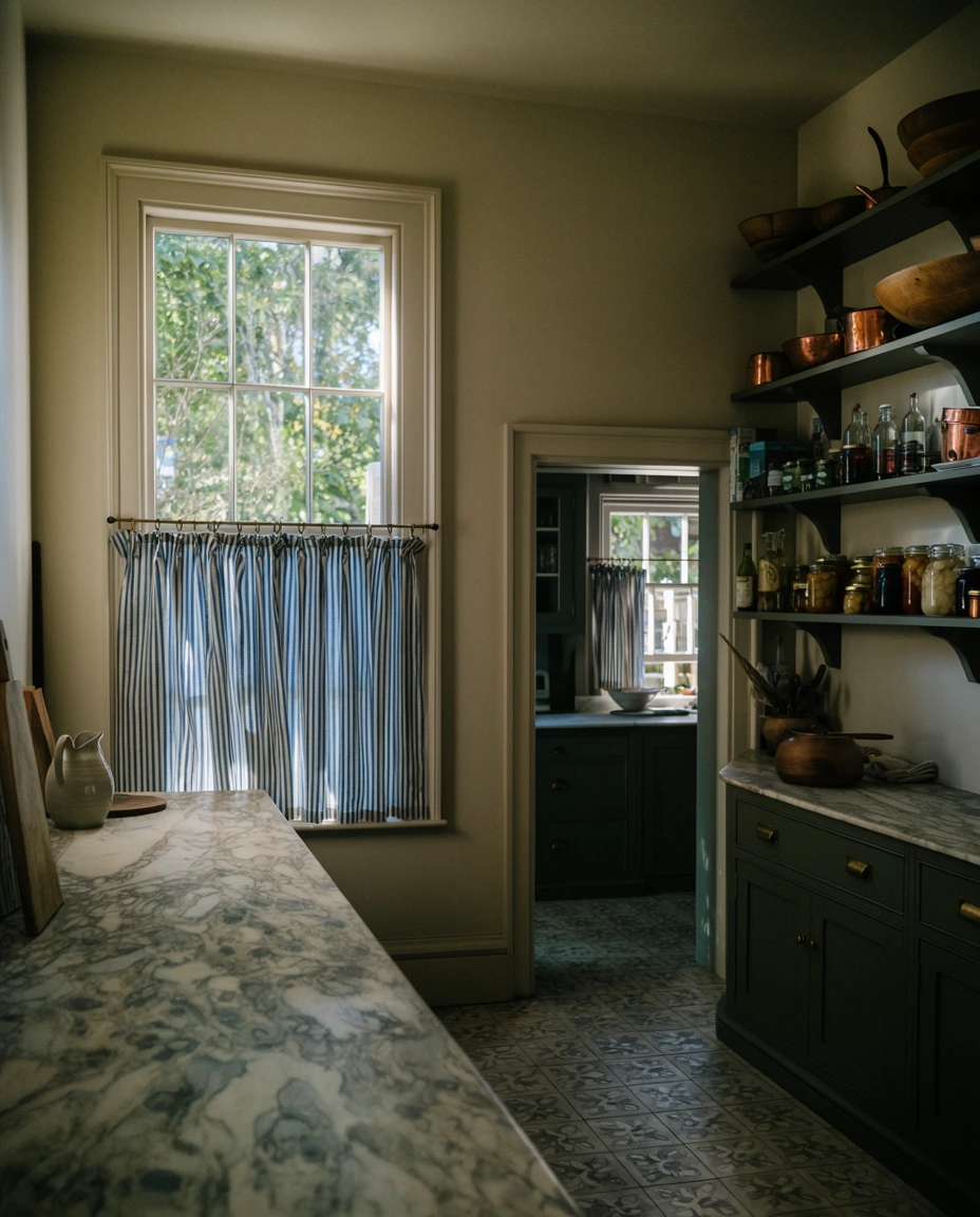 A Pantry Bright with Windows 2