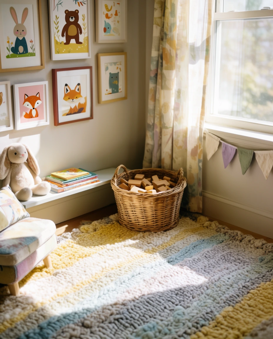 Colorful Nursery for Playtime 1