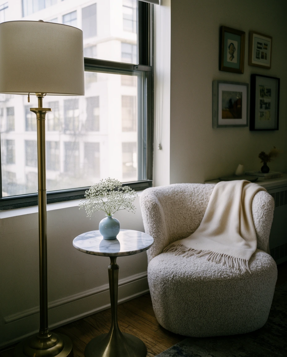 Luxury Touches in a Small Space 2