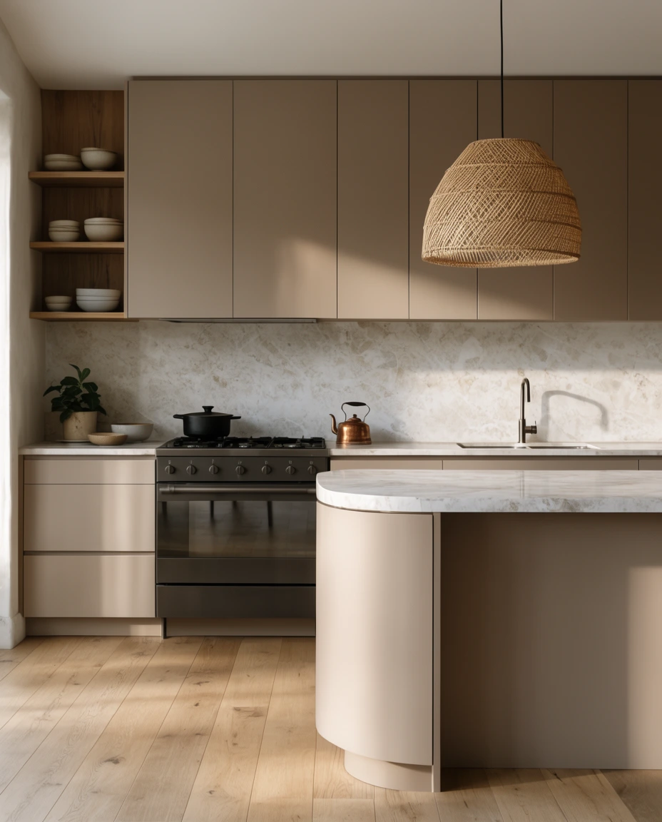 Organic Modern Kitchen Cabinets 2