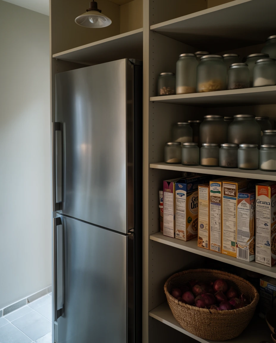 Pantry Room for the Fridge 1