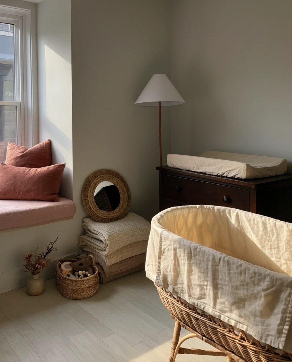 Pink Nursery for a Baby Girl 2
