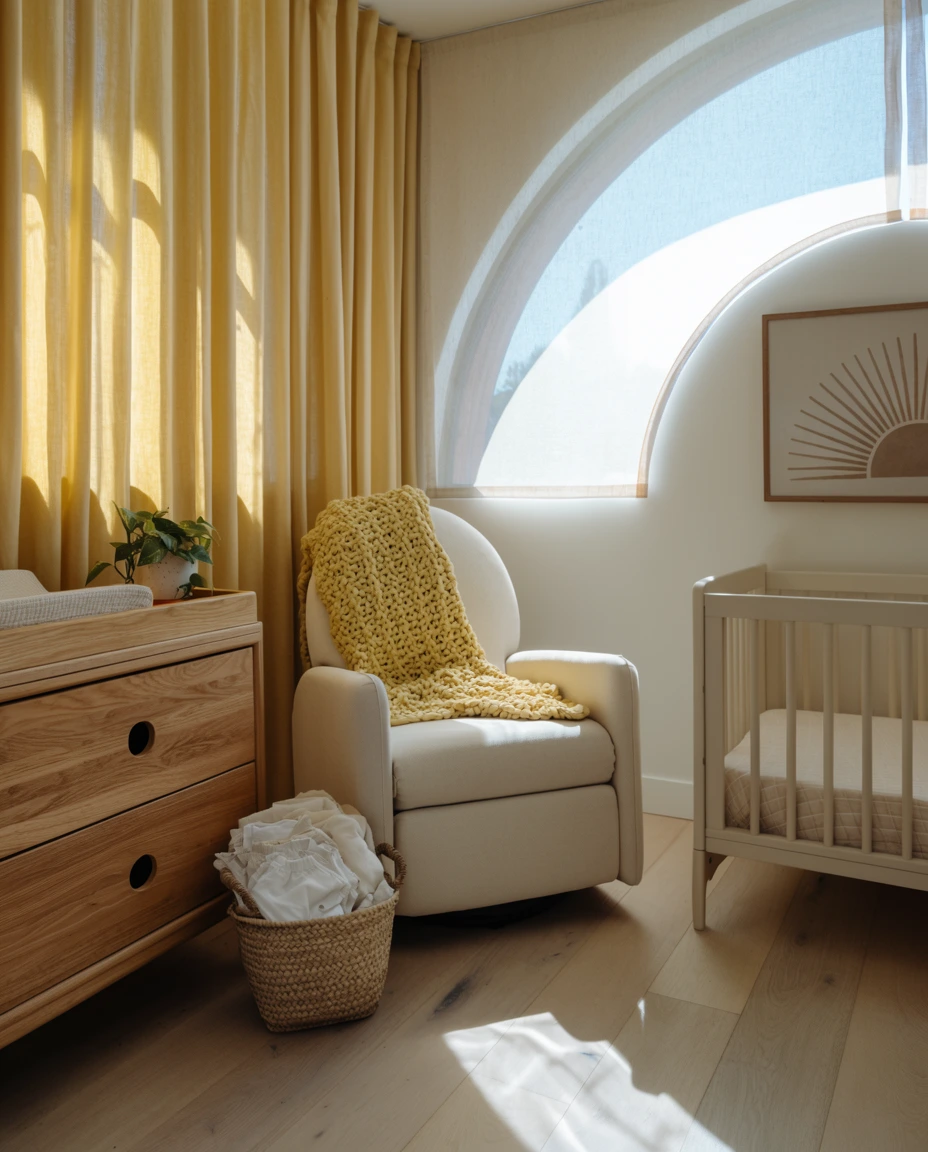 Yellow Sunshine Nursery Corner 1